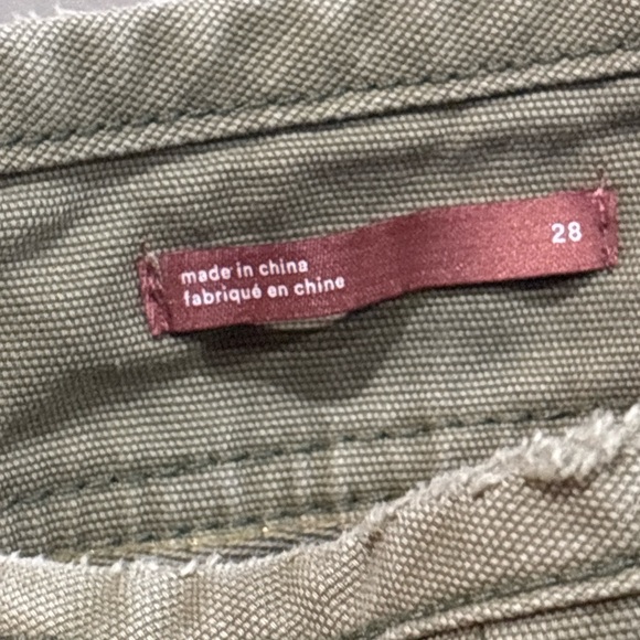 Pilcro The Wanderer Pants Anthropologie Size 28 Paint Splatter Patchwork - Picture 8 of 9